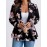Plus Size - Oversized Floral Patterned Blazers, New Women'S Suit Jackets for Autumn And Winter from Europe And America, Blazer For Women Plu Size, Plu Size Blazer For Women
