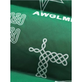 Women's Fashion Outdoor Softshell Jacket With Unique Letter Pattern, High Collar, Autumn/Winter Sports Style